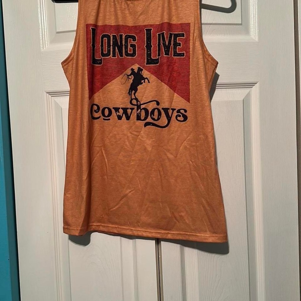 Graphic Cowboy Top‎